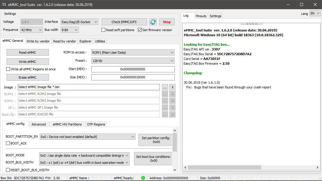 Easy Jtag eMMC Plus