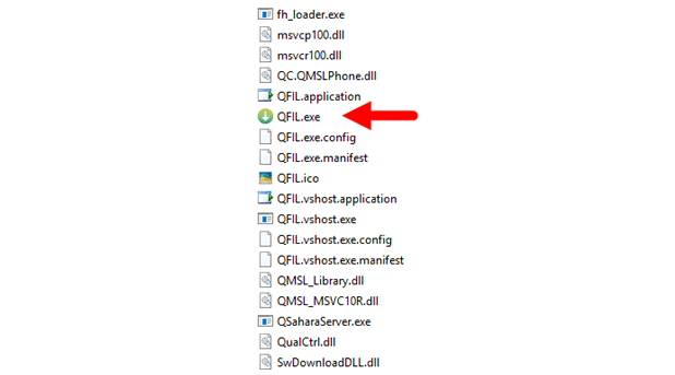 how to use qfil tool