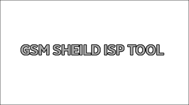 Gsm Sheild ISP Tool v1.2
