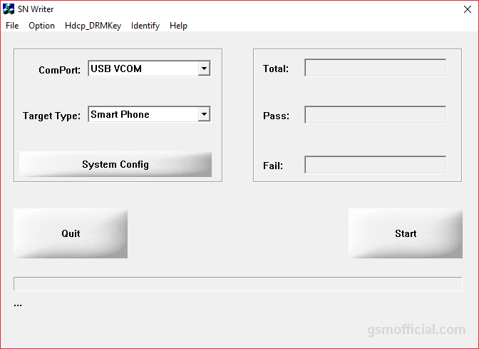 SN Writer Tool