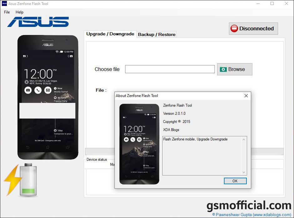 Asus Zenfone Flash Tool 2.0.1.0