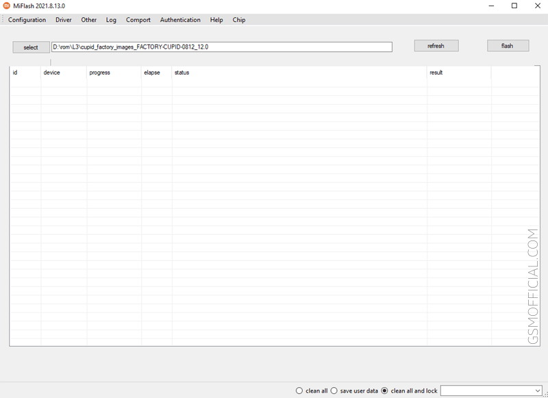 Xiaomi MI Flash Tool