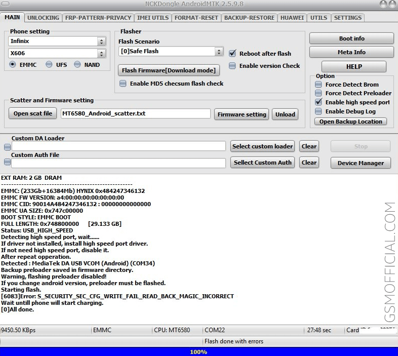 NCK MTK Module