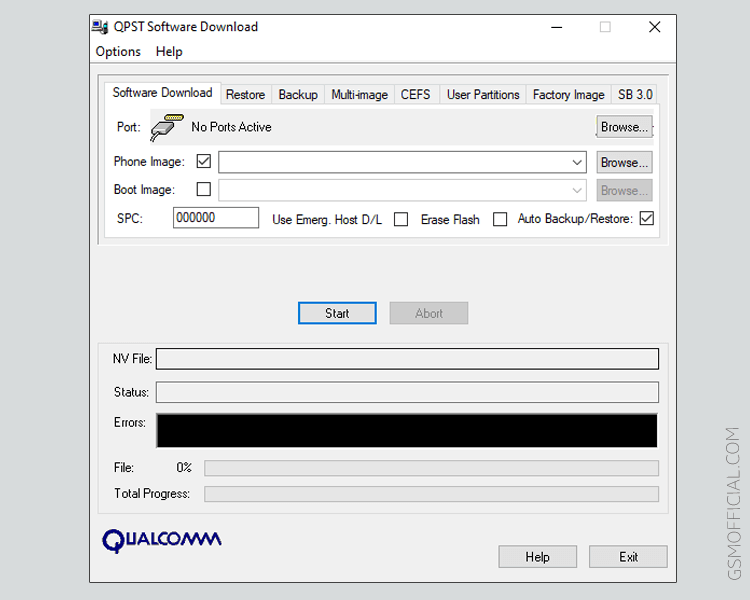 QPST Tool