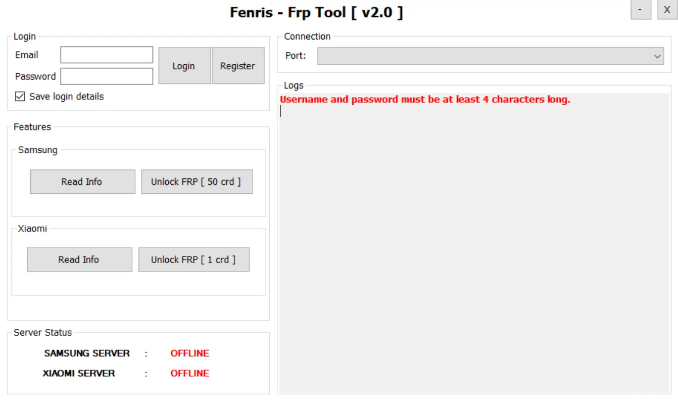 Phoenix Service Tool