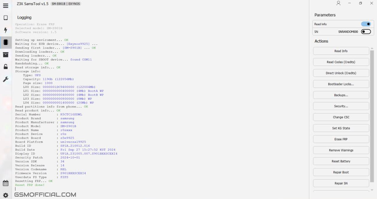 Z3X Sams Tool
